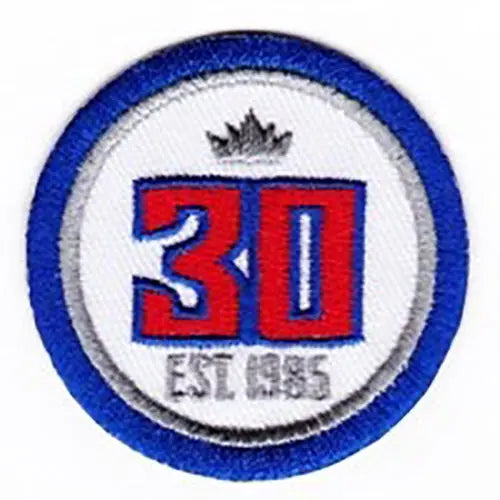 Sacramento Kings 30th Team Anniversary Season Logo Jersey Patch (2014)