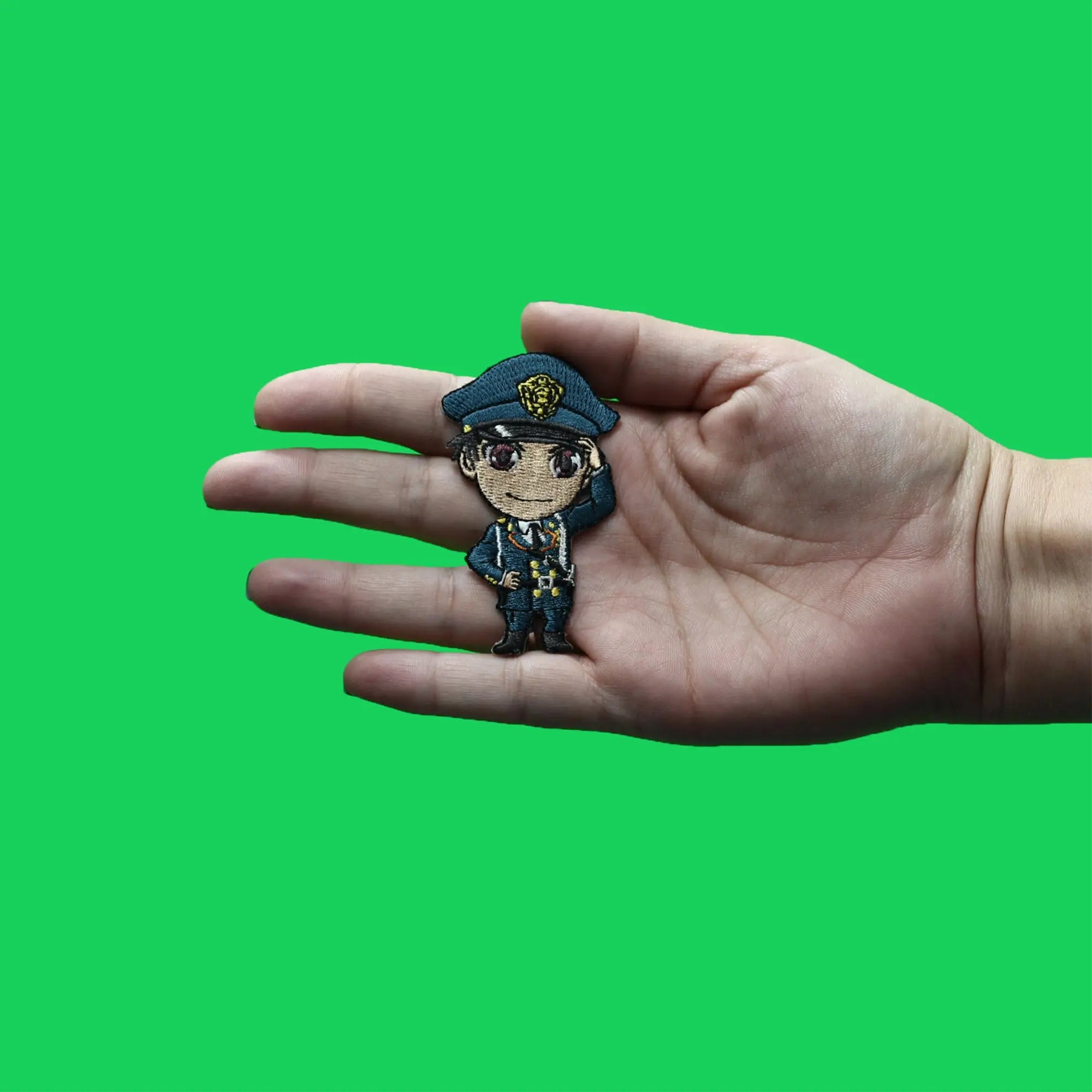 Samurai Flamenco Hidenori Patch Chibi Full Body Embroidered Iron On