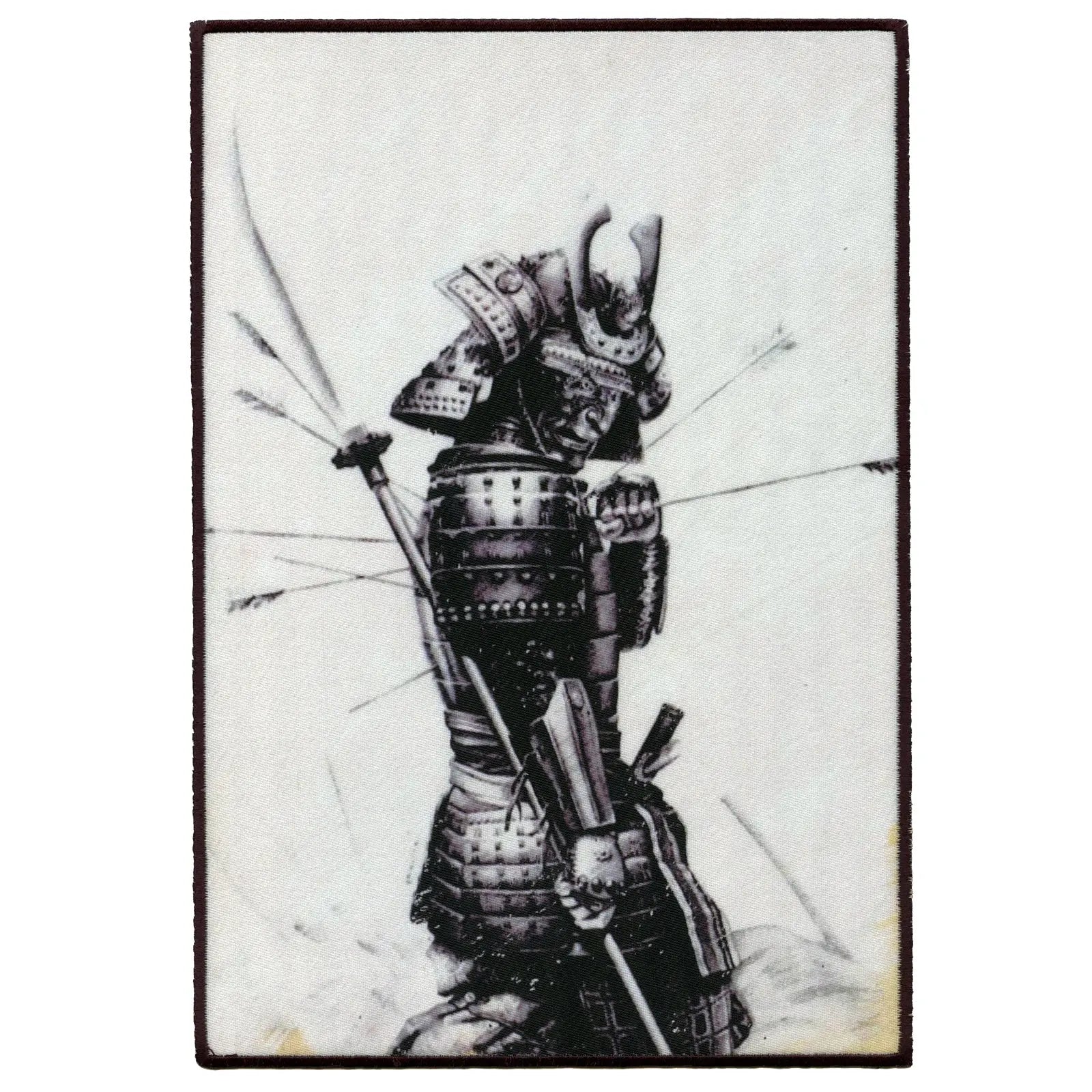Japanese Bushi Samurai Arrows FotoPatch Jacket XL Embroidered Iron-on