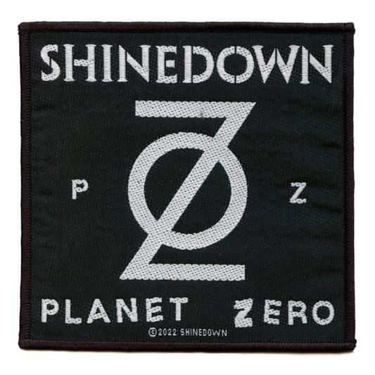 Shinedown Planet Zero Patch Standard Album Florida Woven Iron-On