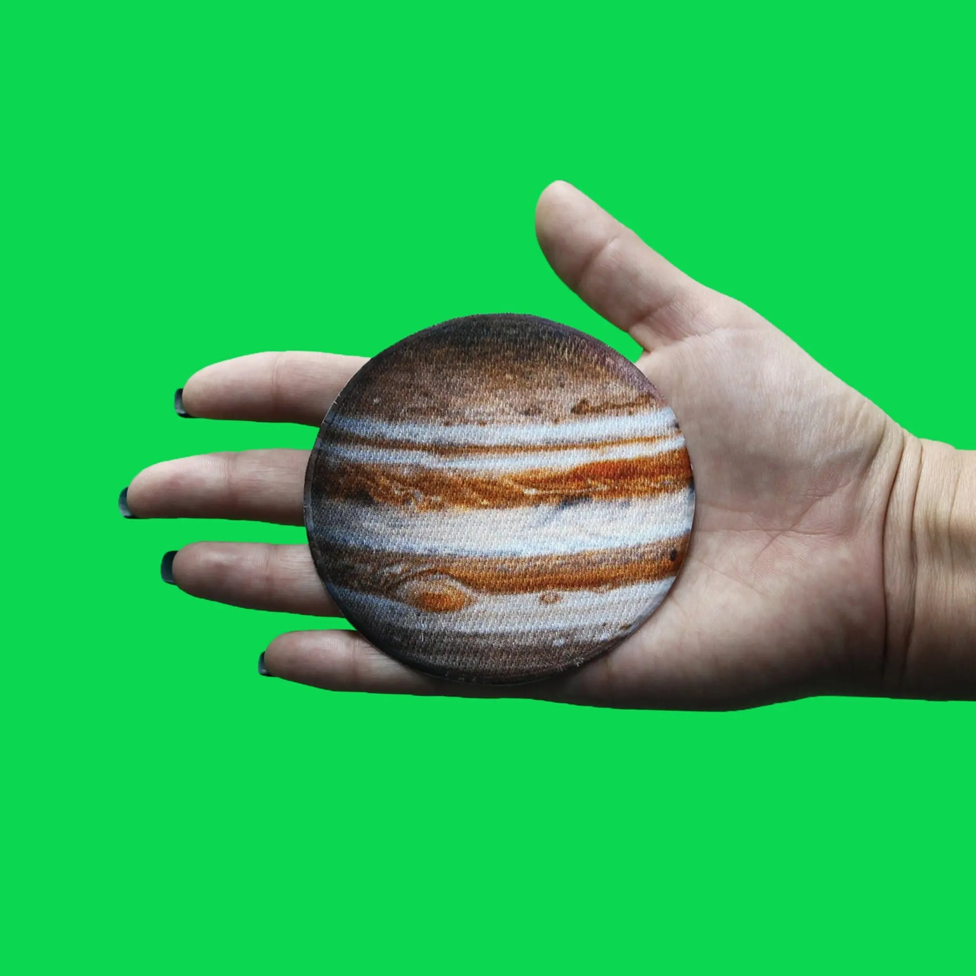 Planet Jupiter Solar System Foto Patch 1 of 12 Embroidered Iron On