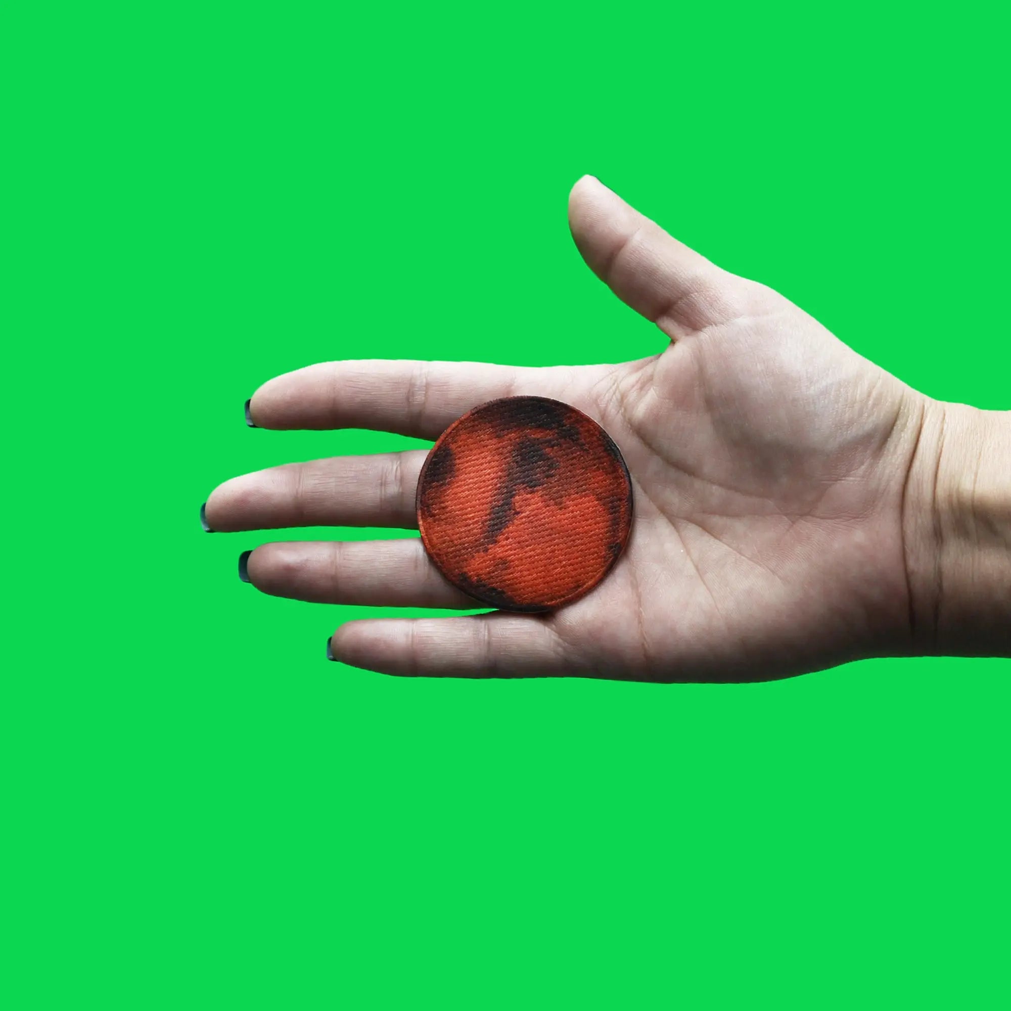 Planet Mars Solar System Foto Patch 1 of 12 Embroidered Iron On