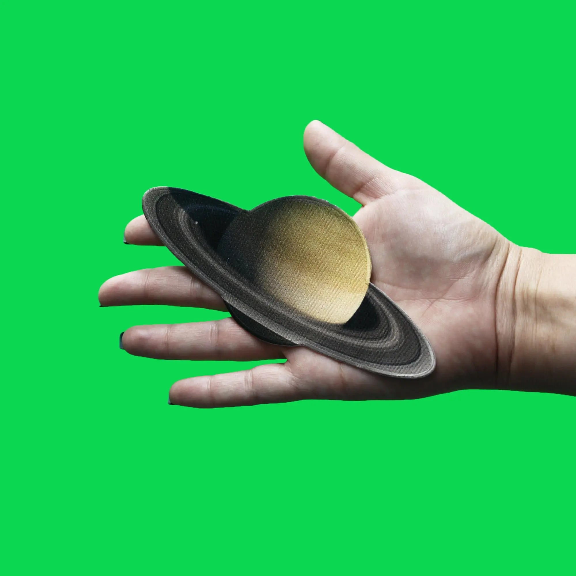 Planet Saturn Solar System FotoPatch 1 of 12 Embroidered Iron On