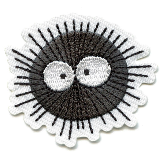Anime Soot Mite Patch Spiky Creature Embroidered Iron On