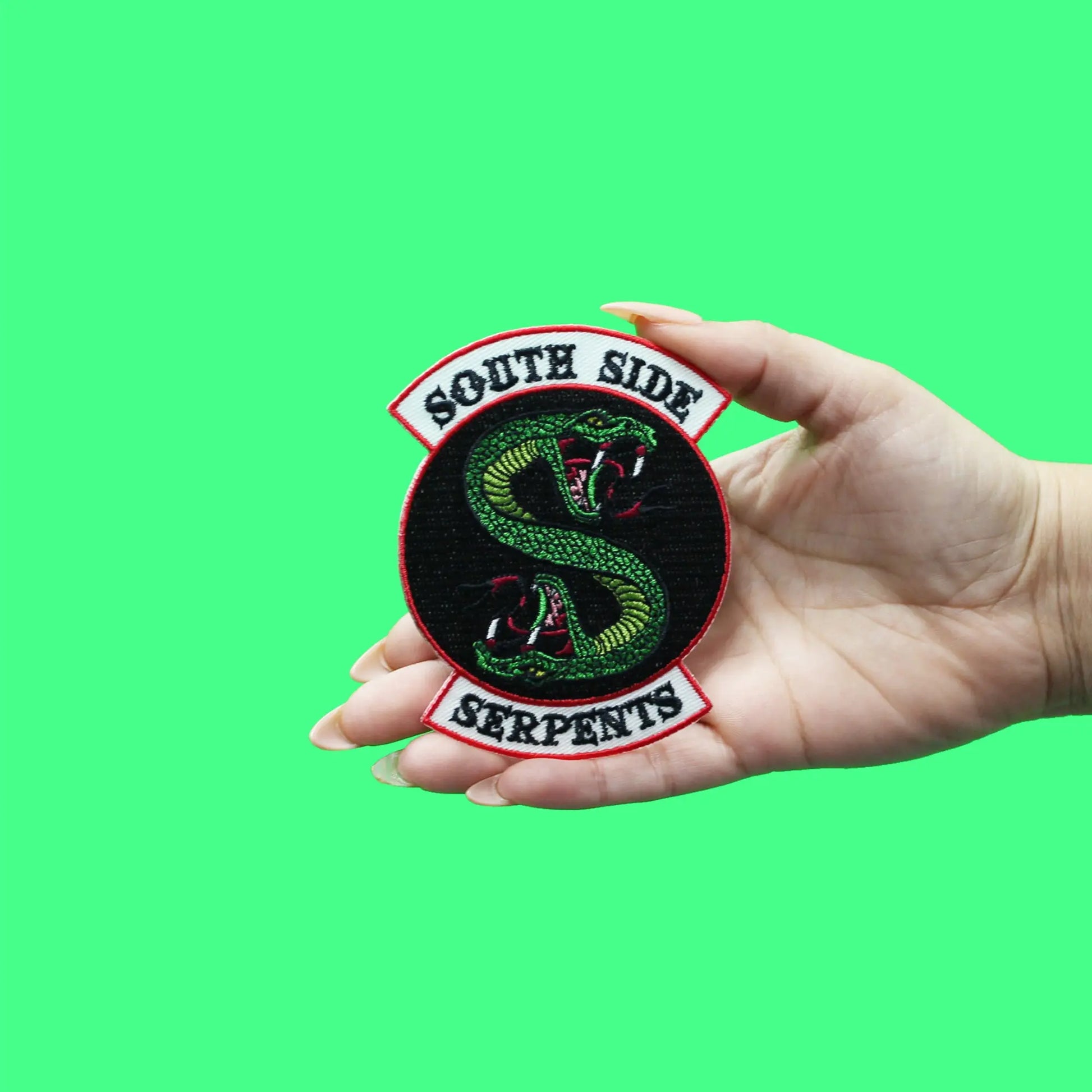 Riverdale South Side Serpents Embroidered Iron On Patch