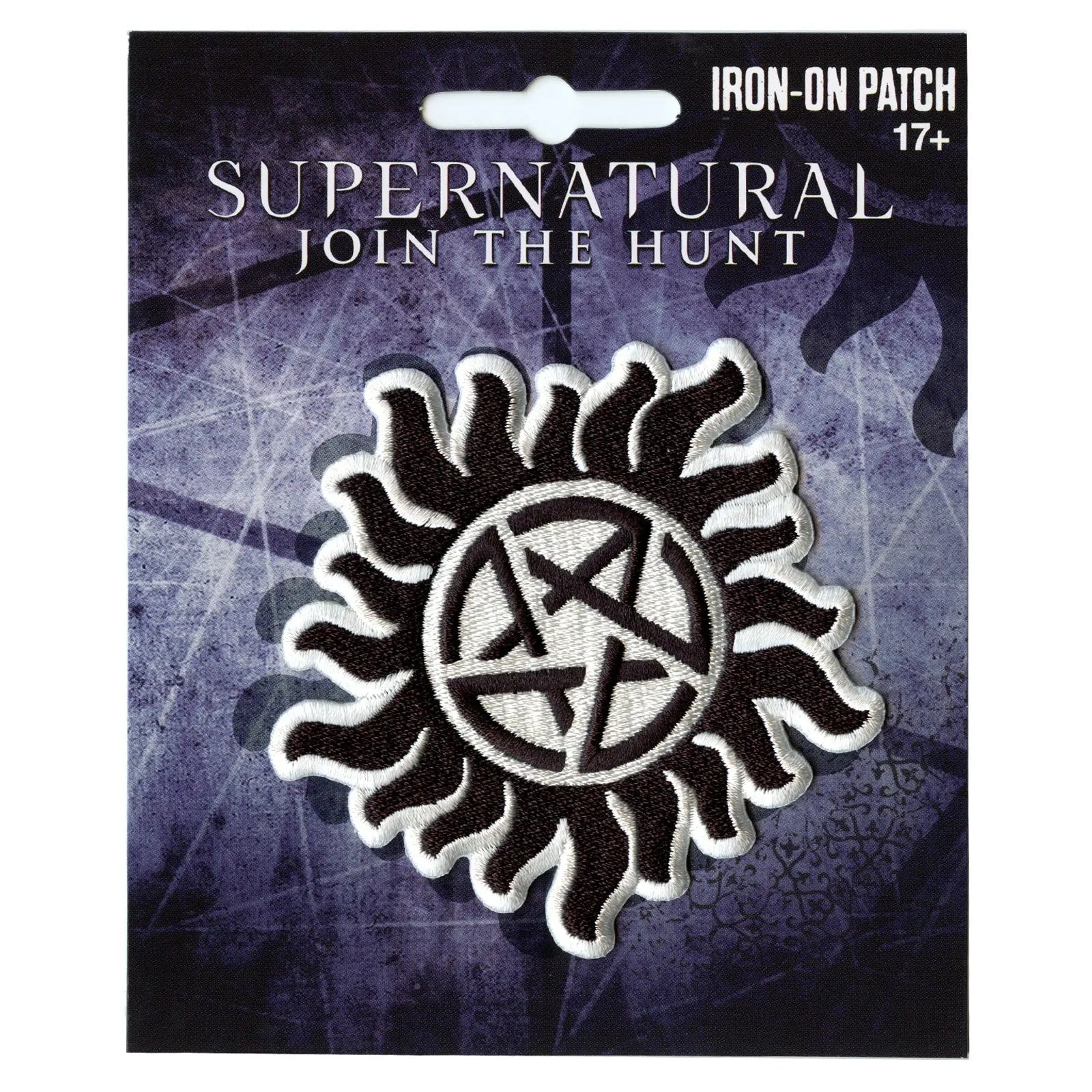 Officially Licensed Supernatural Logo Embroidered Iron On Patch