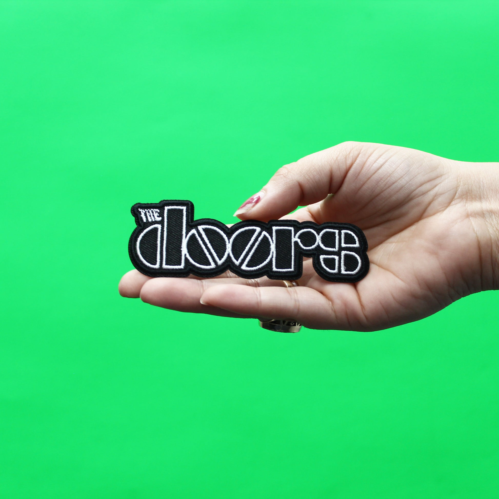 The Doors Patch Band Logo Embroidered Iron On