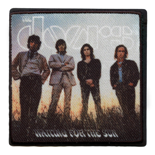 The Doors Patch Waiting For The Sun Album Cover Embroidered Iron On