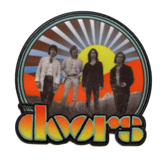 The Doors Patch Waiting For The Sun Embroidered Iron On
