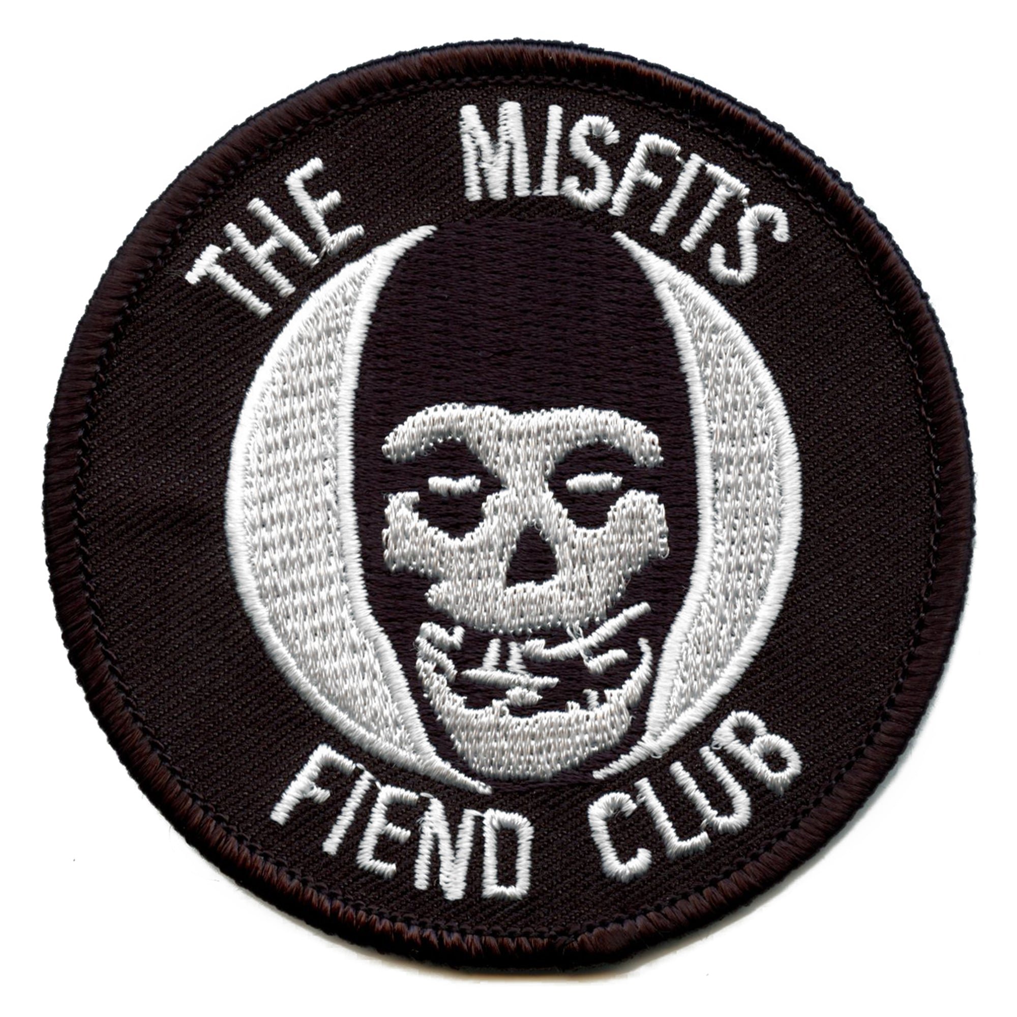 The Misfits Fiend Club Patch Membership Logo Embroidered Iron On