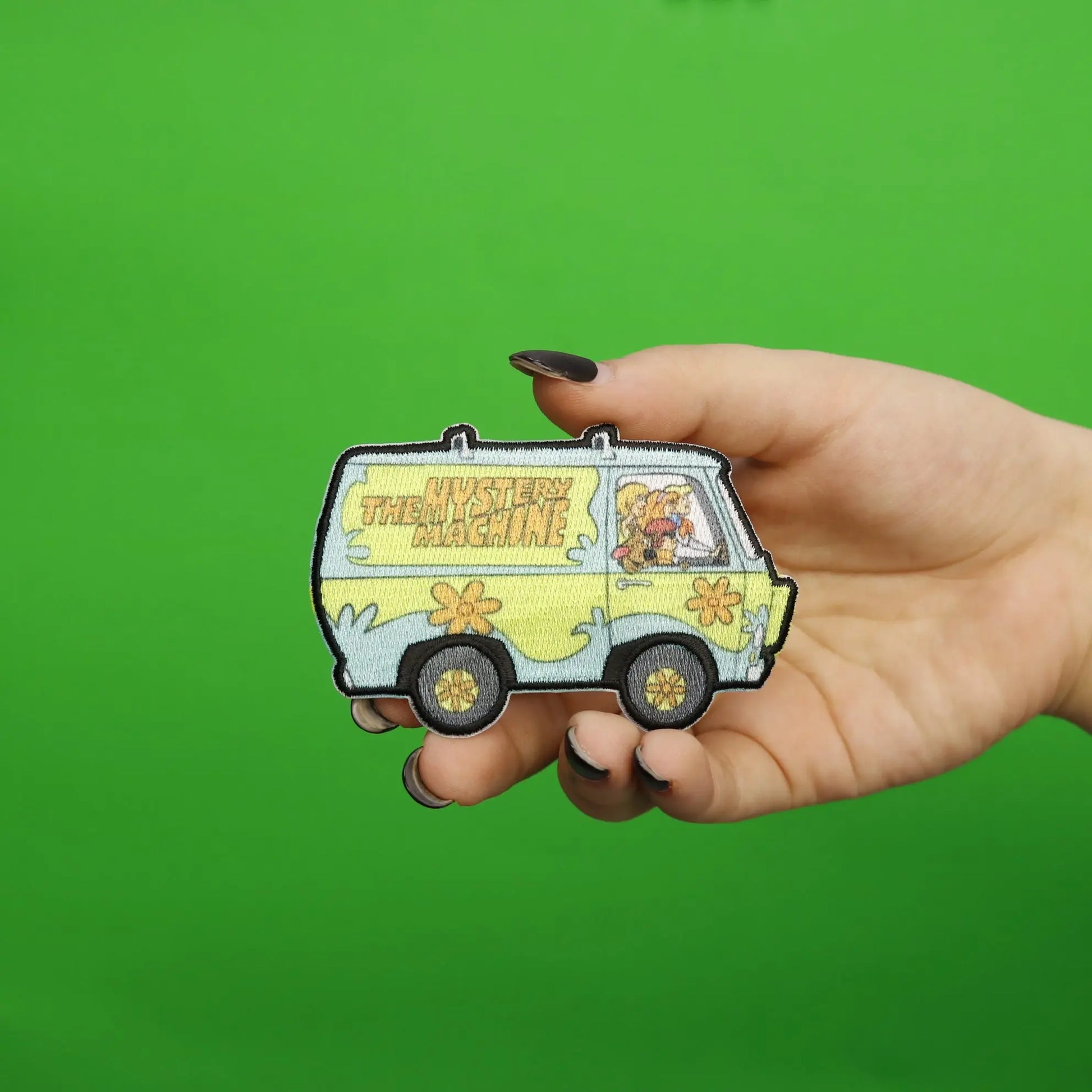 Scooby Doo Mystery Machine Embroidered Iron On Photo Patch