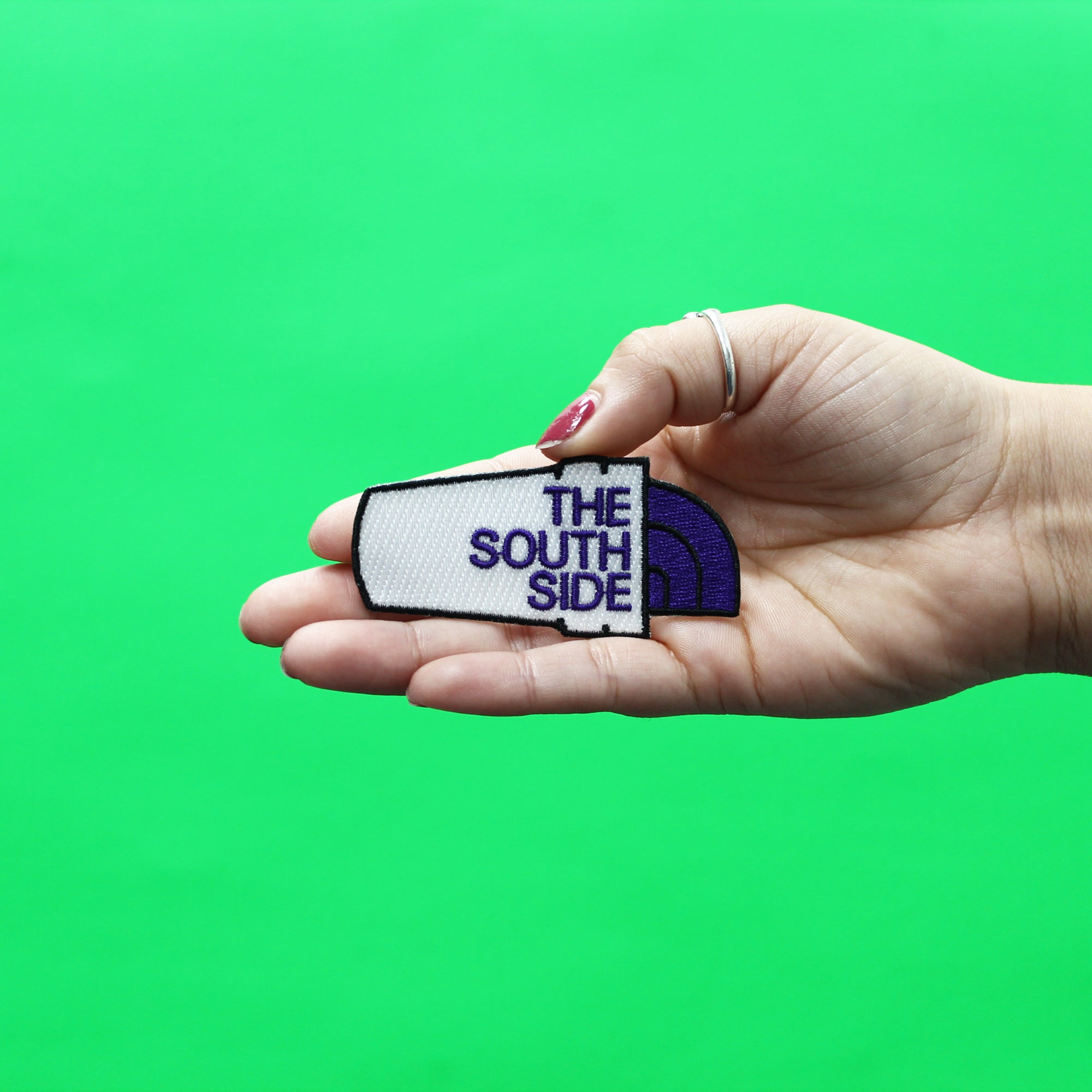 The South Side Patch Double Cup Purple Drank Embroidered Iron On