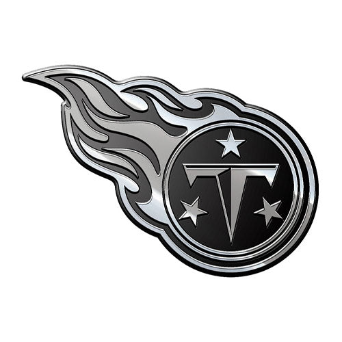 Tennessee Titans Premium Solid Metal Chrome Plated Car Auto Emblem