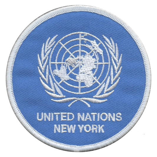 United Nations New York Iron On Patch