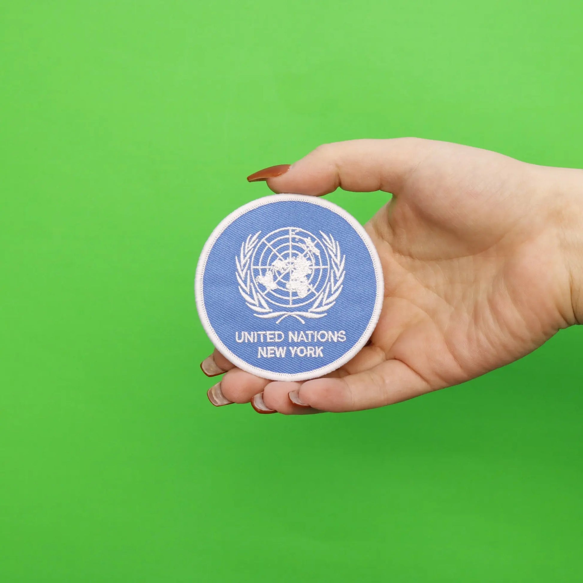United Nations New York Iron On Patch