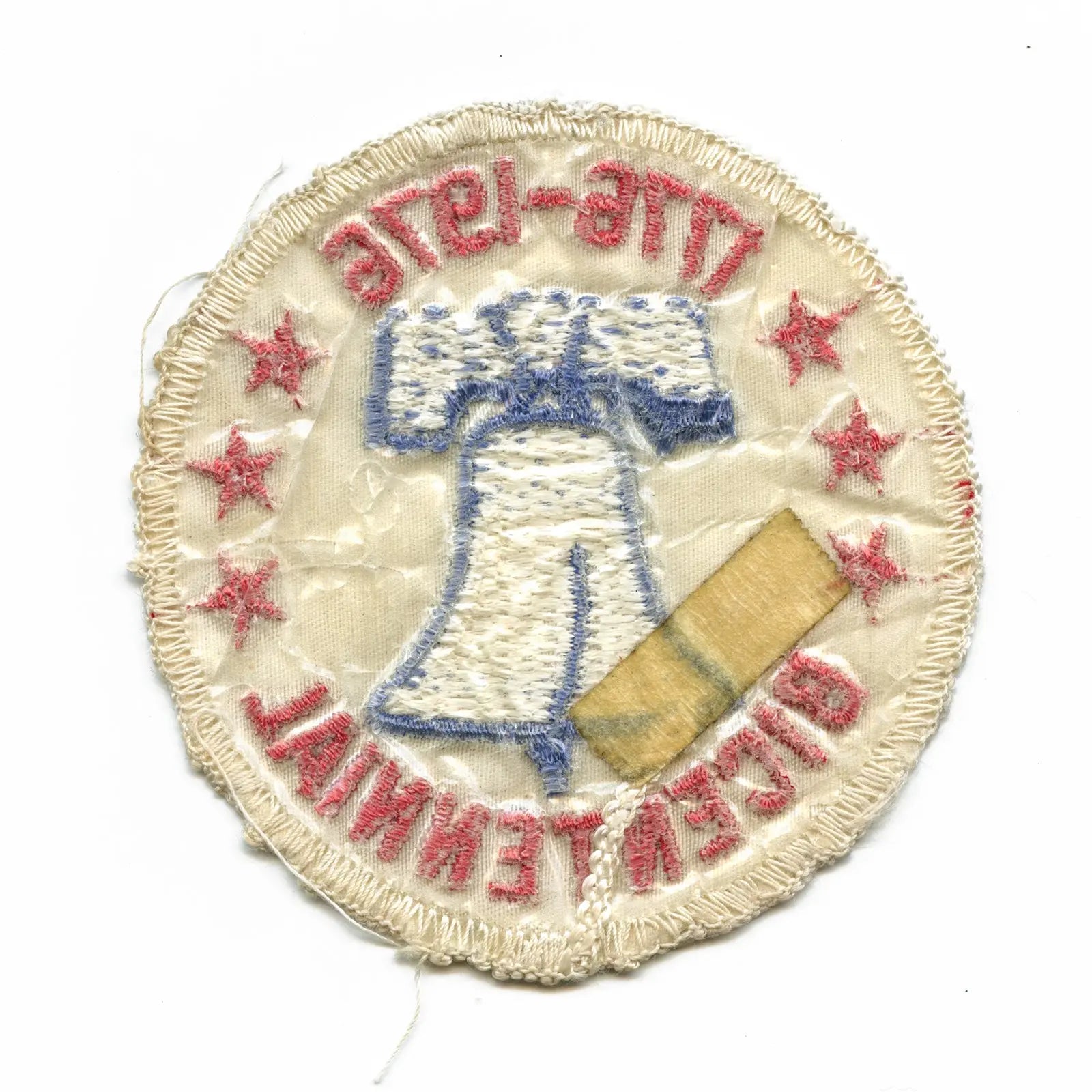Vintage 1976 Philadelphia Phillies Bicentennial Original MLB Patch