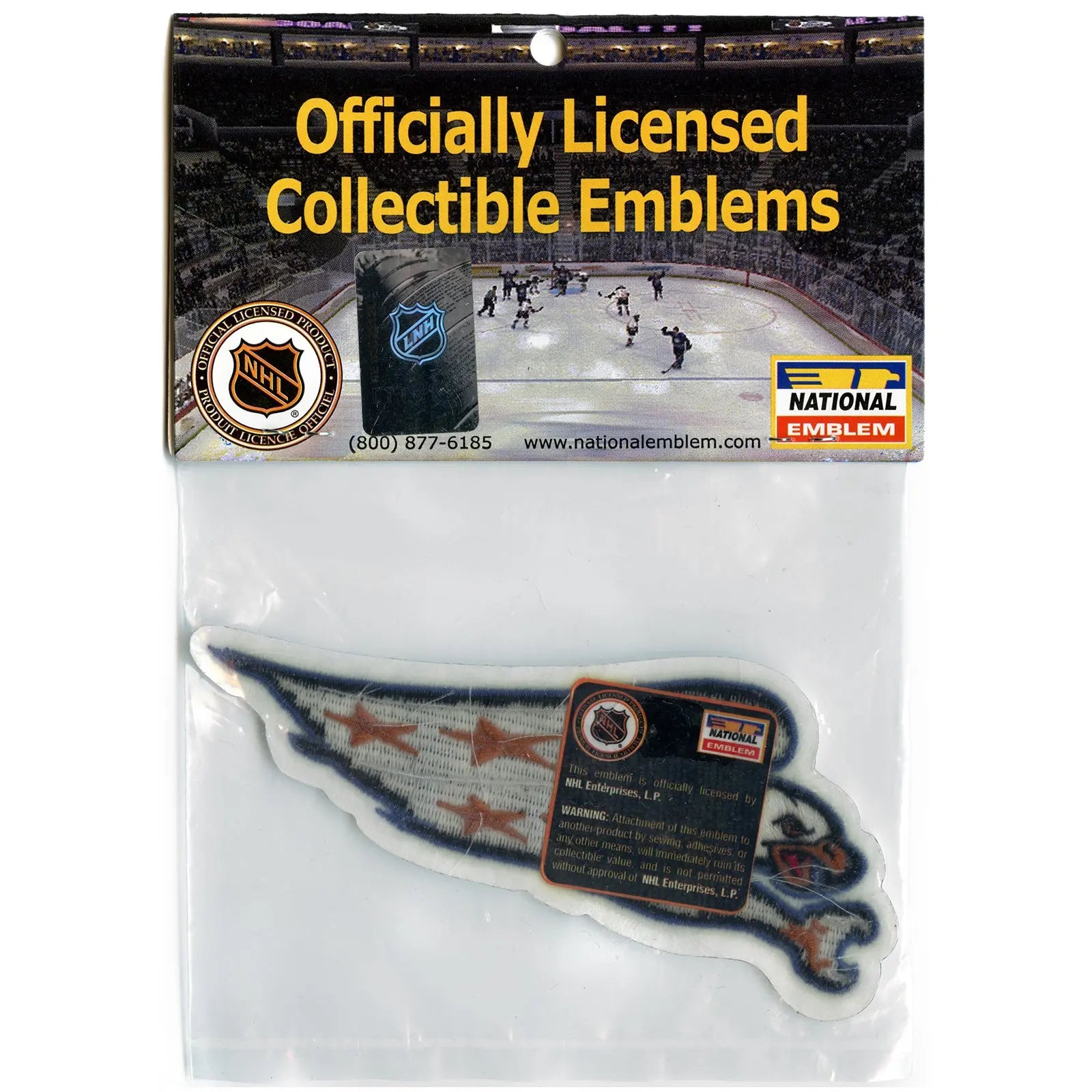 Washington Capitals Primary Eagle Logo 1997-2002