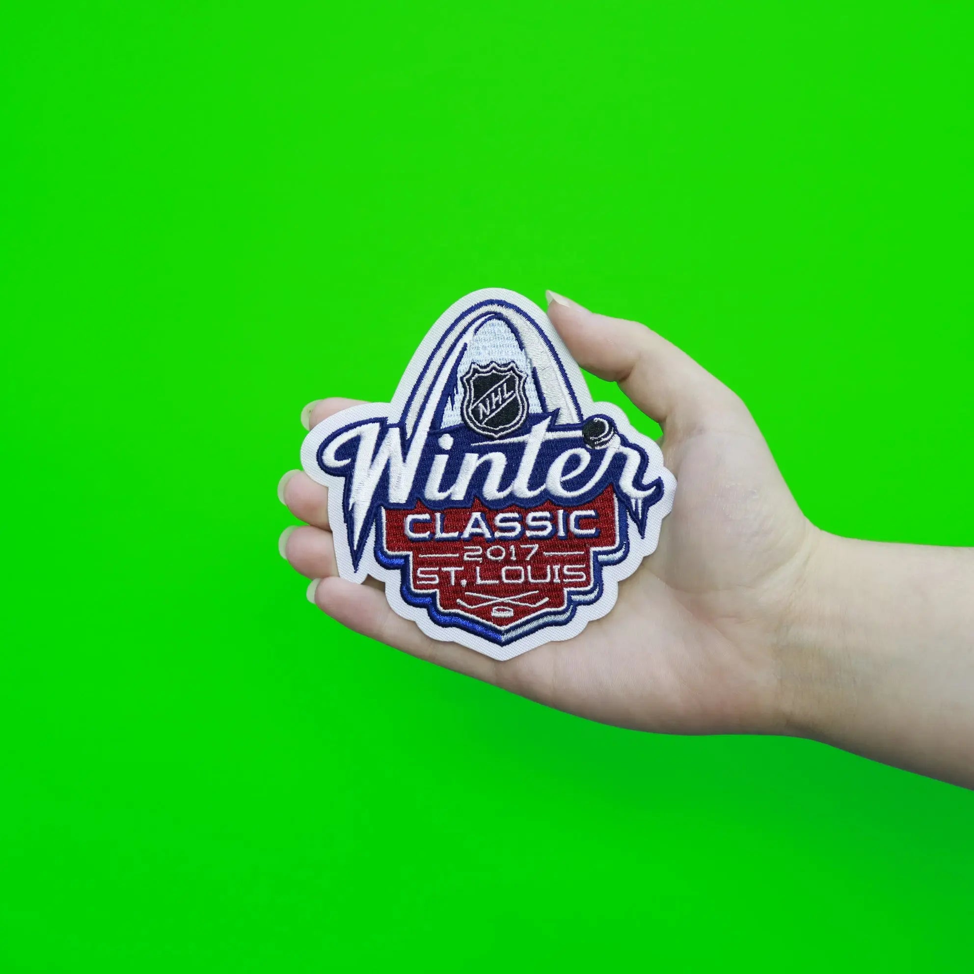 2017 NHL Winter Classic Jersey Patch St. Louis Blues vs Chicago Blackhawks