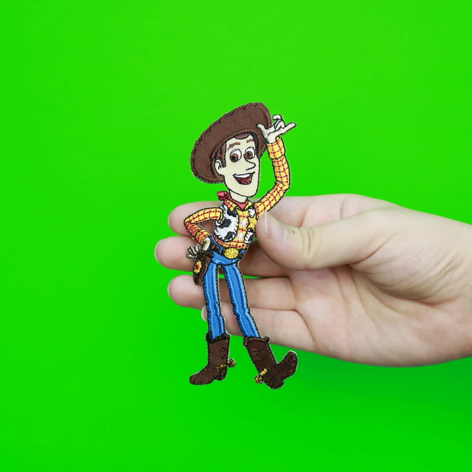 Disney Pixar Toy Story Woody Full Body Embroidered Applique Iron On Patch