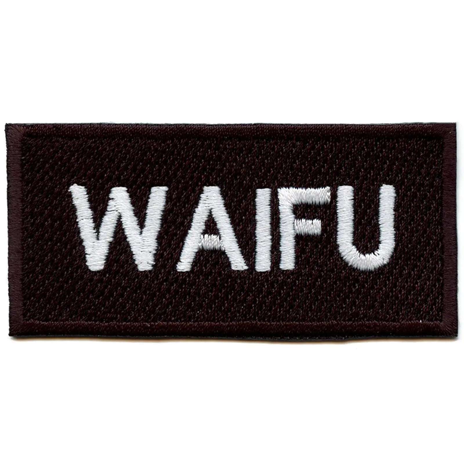 Waifu Box Logo Iron On Embroidered Patch