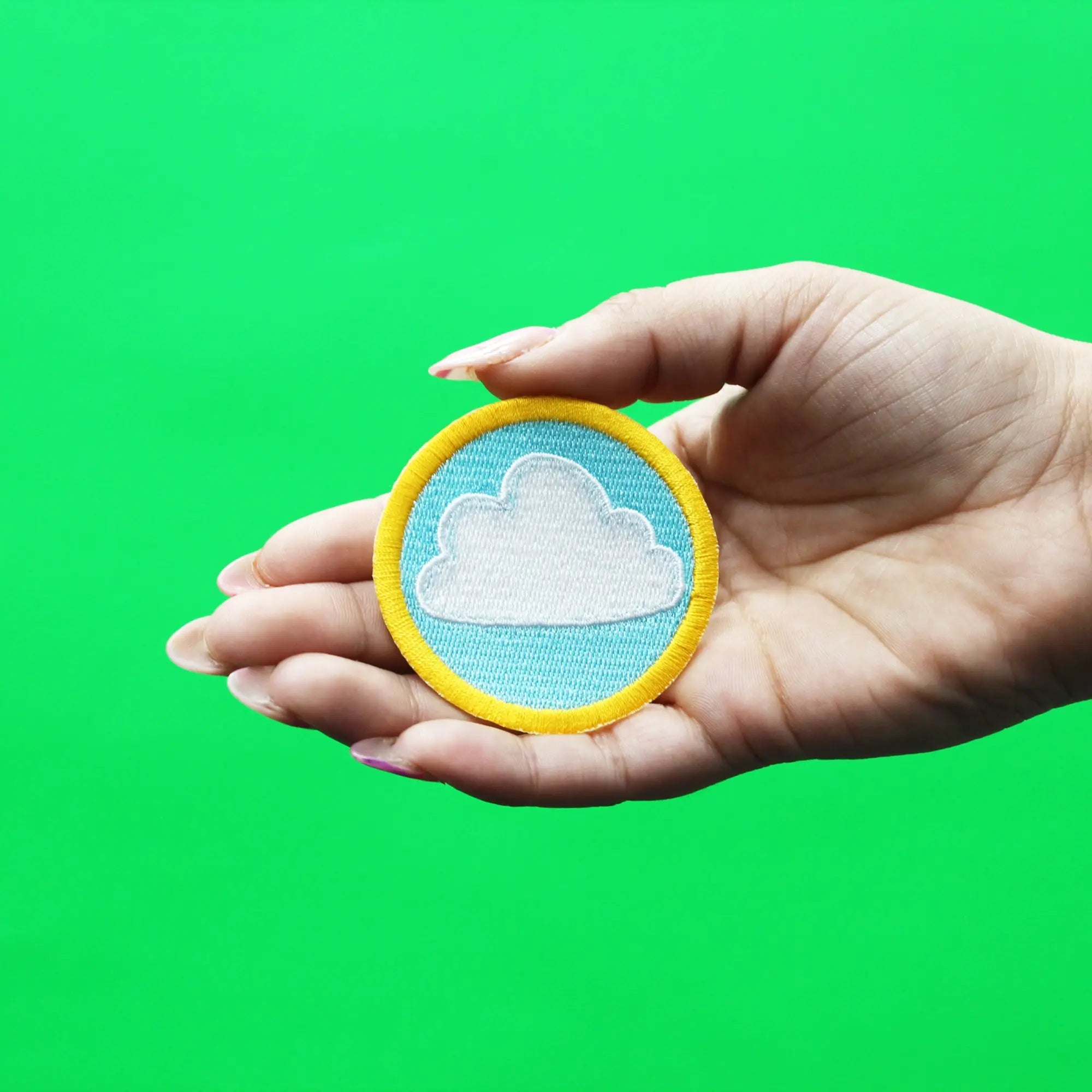 Weather Wilderness Scouts Merit Badge Iron on Patch