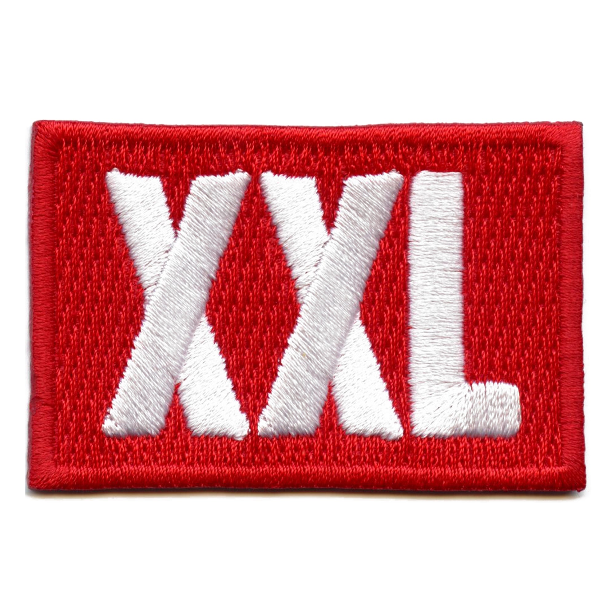 XXL Box Logo Iron On Embroidered Patch