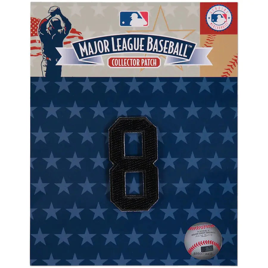New York Yankees Yogi Berra #8 Memorial Jersey Sleeve Patch (2015)