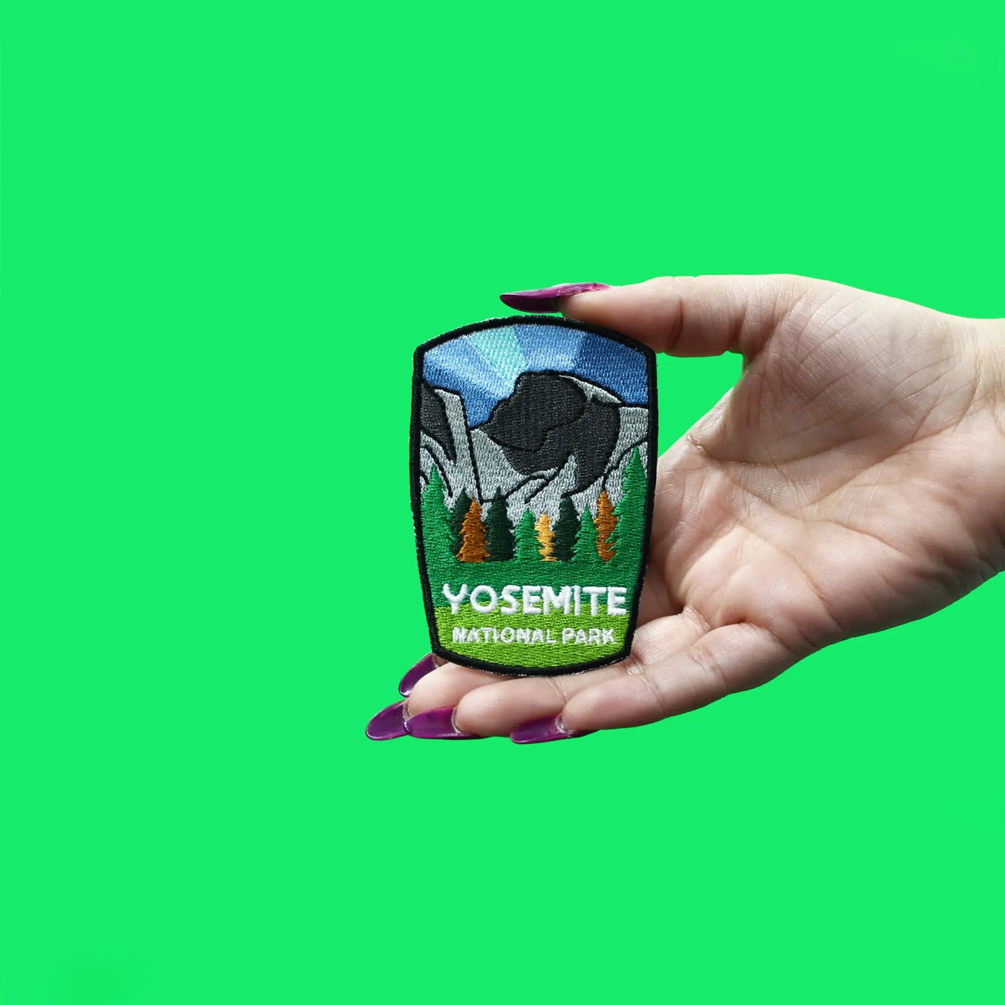 Yosemite Travel Patch National Park Embroidered Iron On