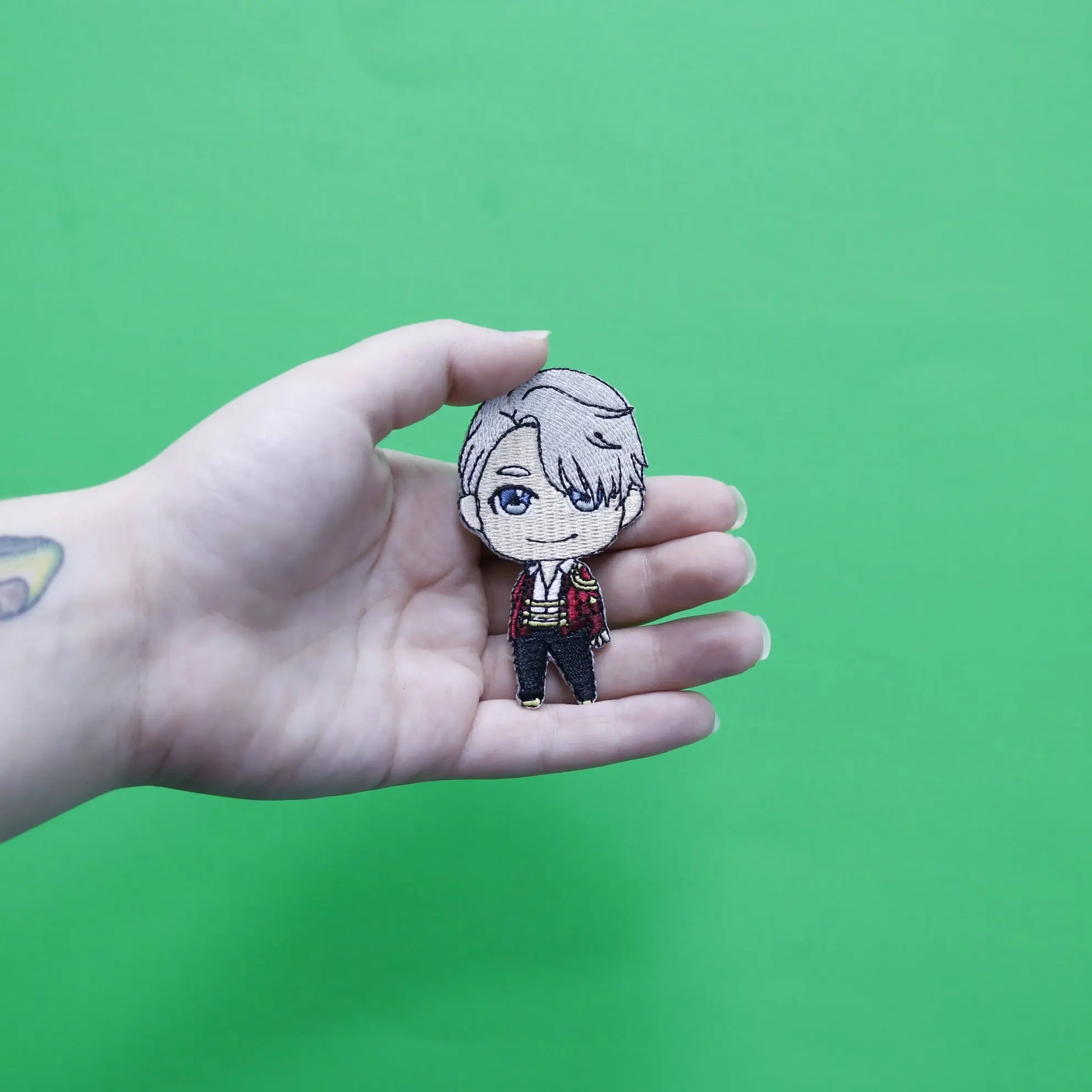 Yuri!!! On Ice: Viktor Nikiforov Embroidered Patch
