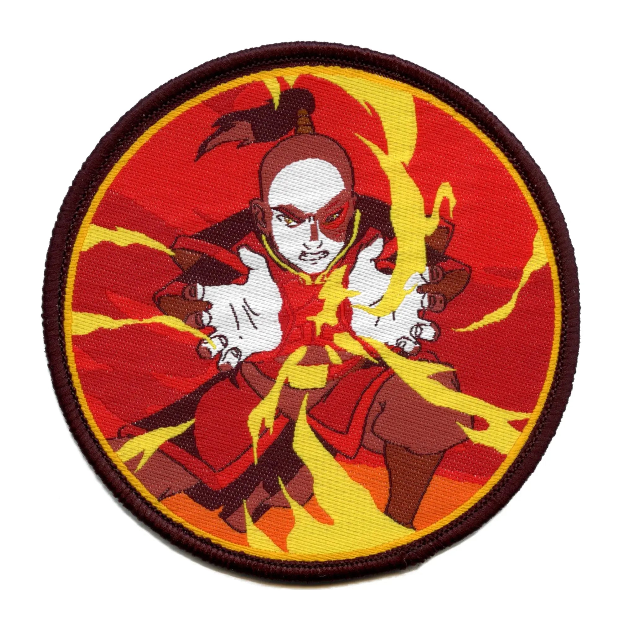 Official Avatar: The Last Airbender Patch Zuko Firebending Embroidered Iron On