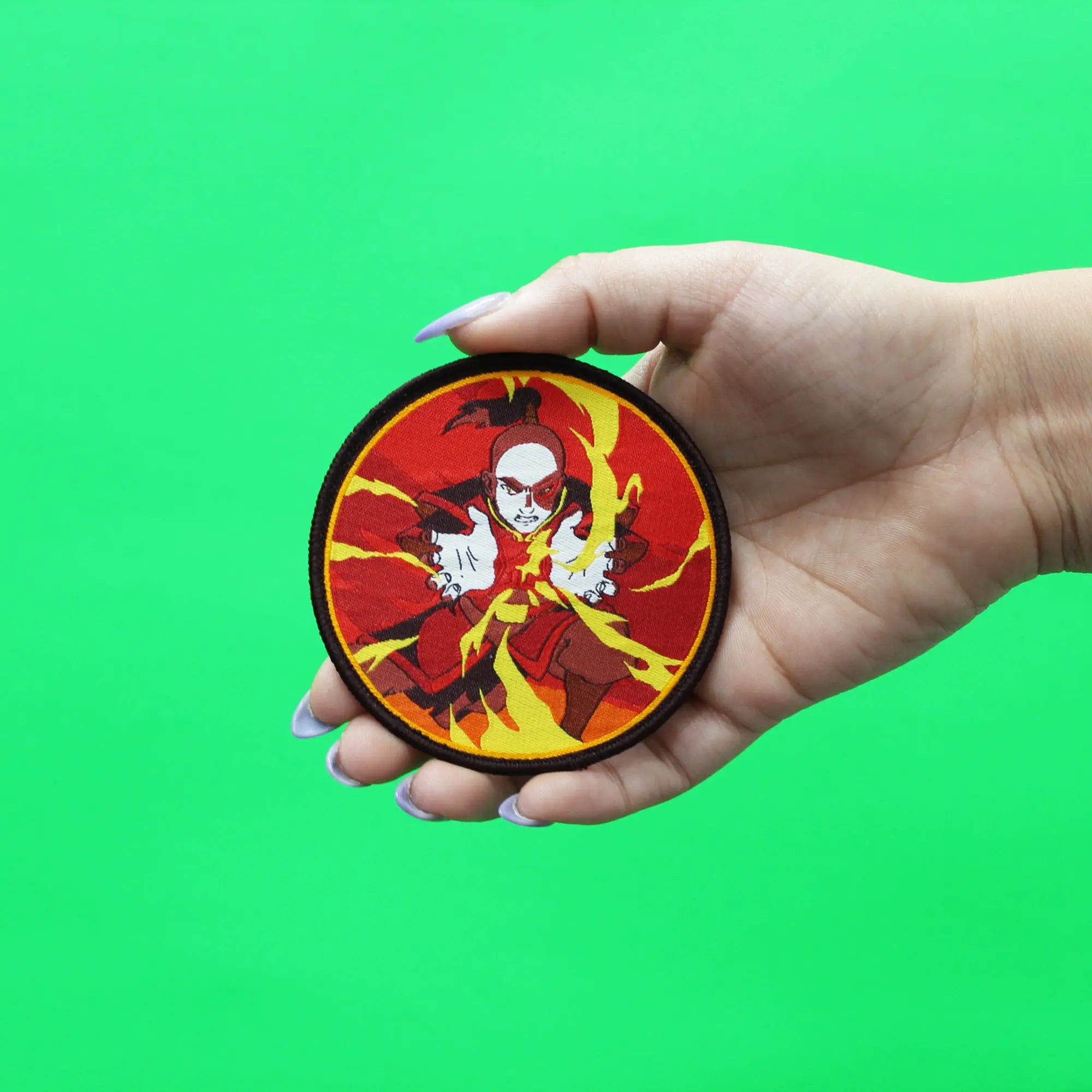 Official Avatar: The Last Airbender Patch Zuko Firebending Embroidered Iron On