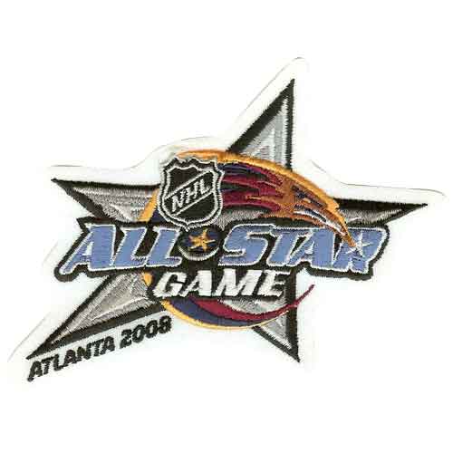 2008 NHL Hockey All-star Game Jersey Patch Atlanta Thrashers