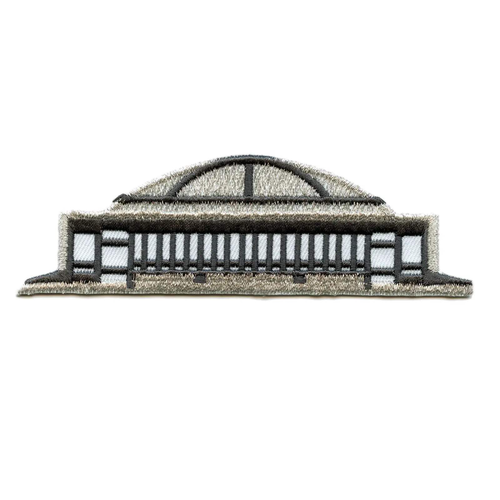 Houston Astrodome Field Side View Iron On Patch