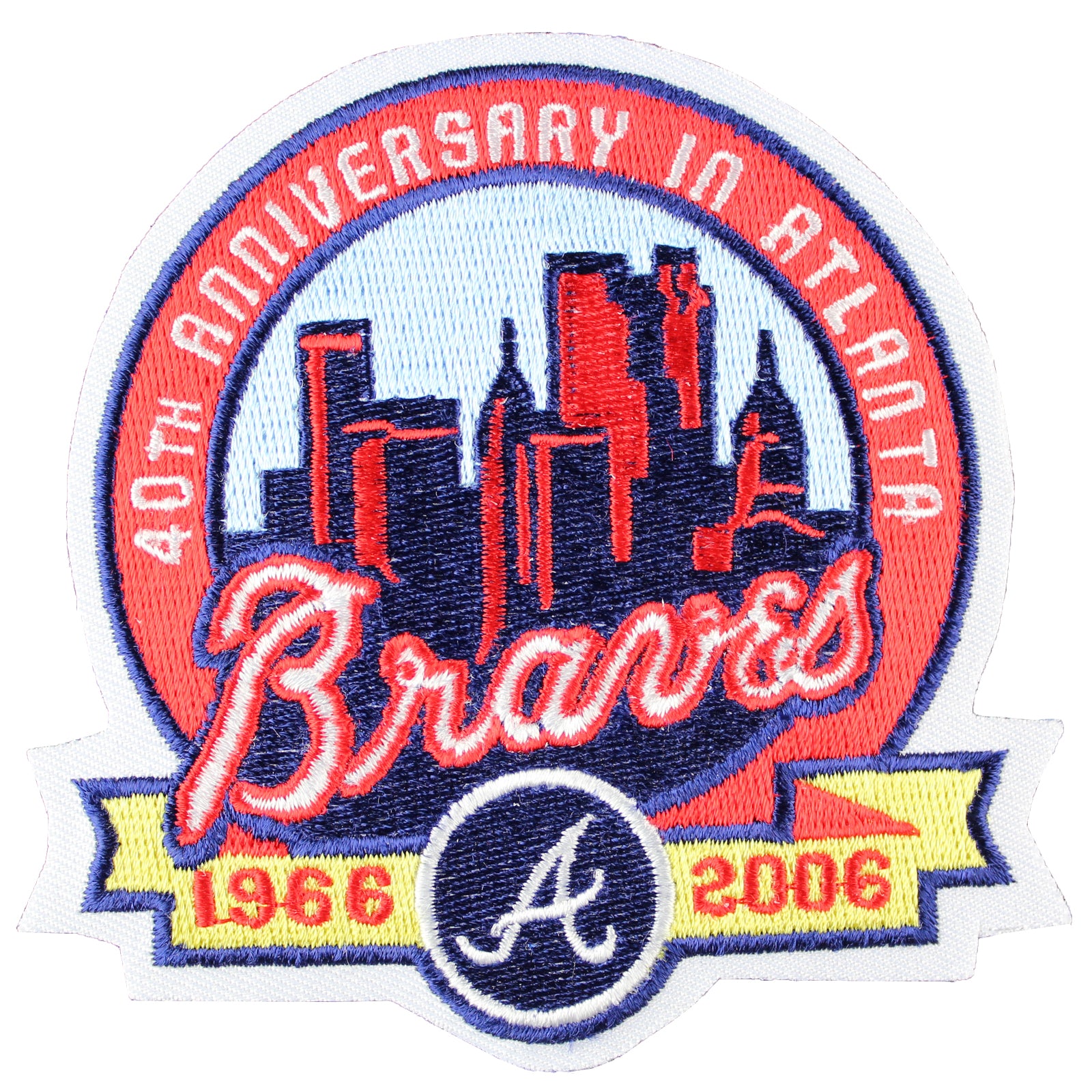 2006 Atlanta Braves 40th Anniversary "In Atlanta" Patch