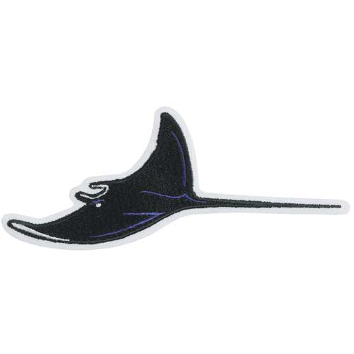 Tampa Bay Devil Rays Sleeve Patch (Old Logo) - Purple