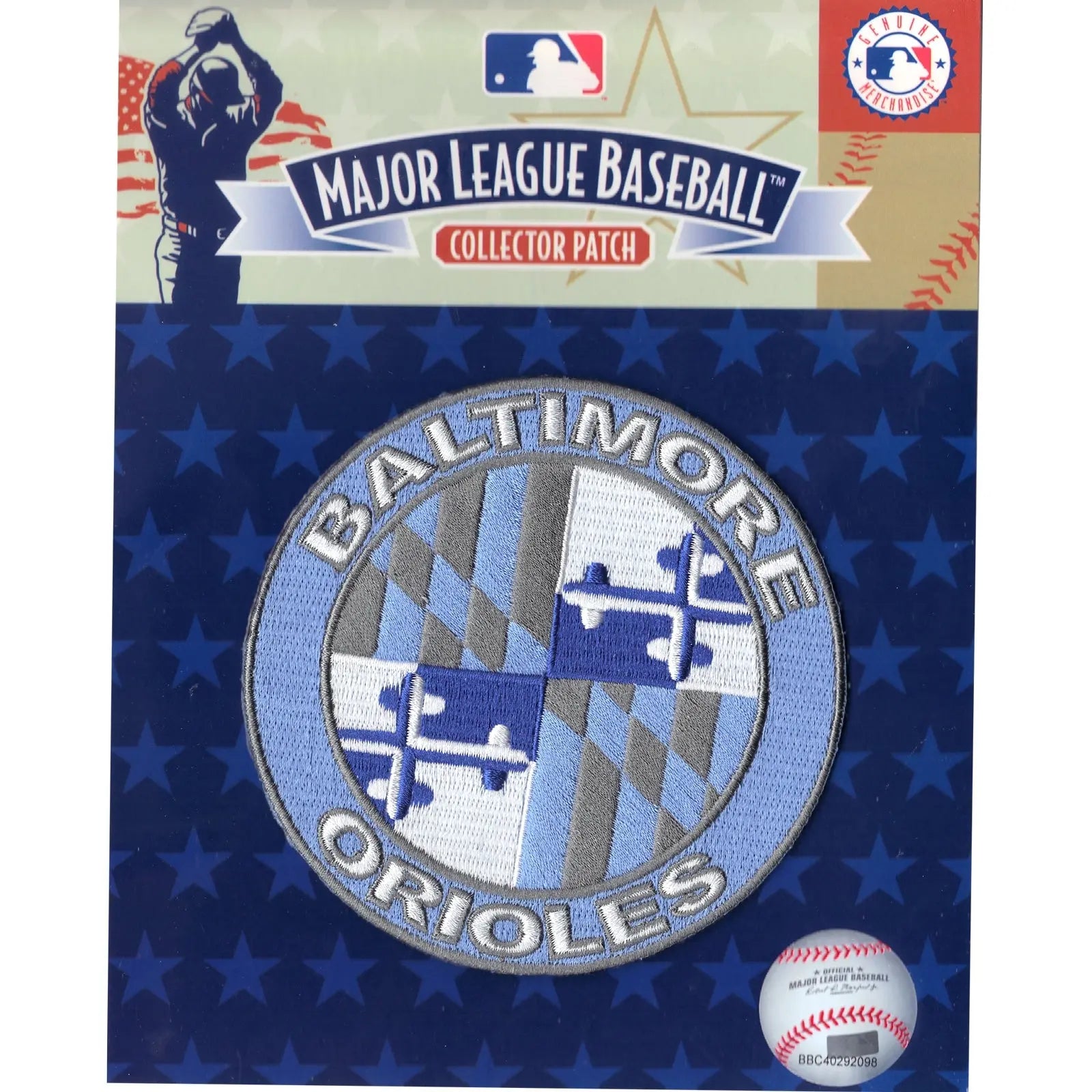 Baltimore Orioles Fathers Day Blue Sleeve Jersey Patch
