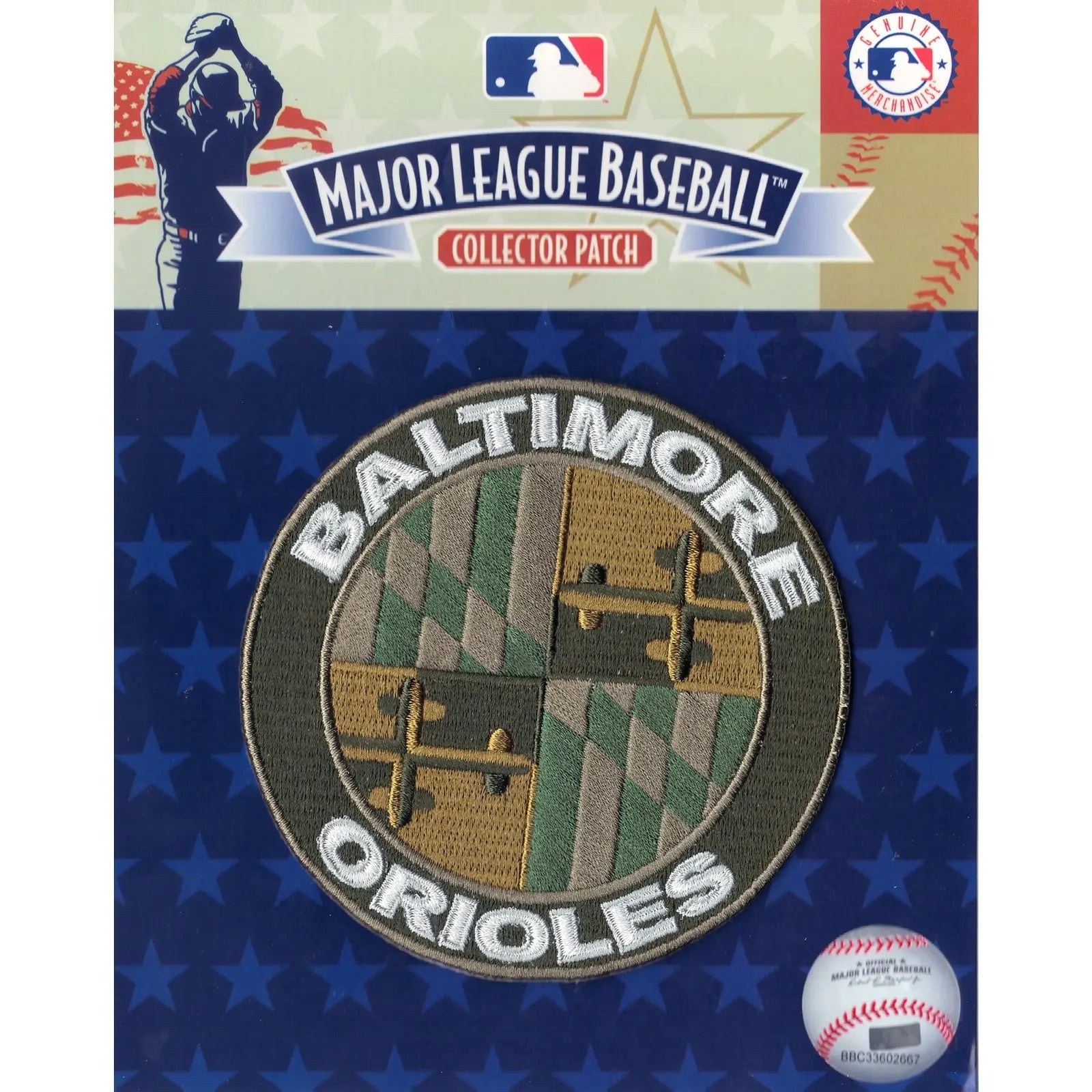 Baltimore Orioles 2018 Memorial Day USMC Logo Patch