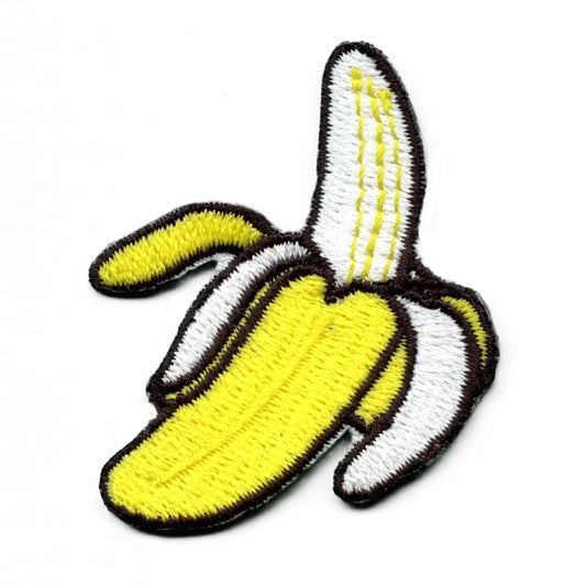 Banana Embroidered Iron On Patch