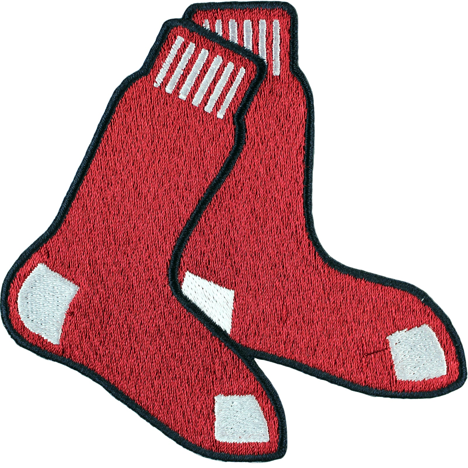 Boston Red Sox Hanging Socks With Blue Border Sleeve Jersey Patch (2014)
