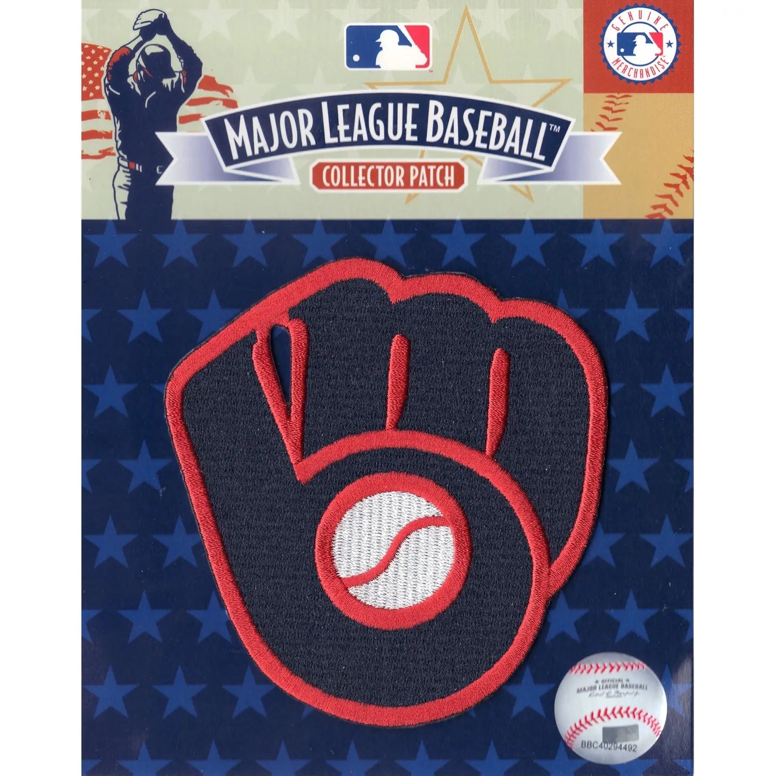 Milwaukee Brewers 2018 Stars & Stripes Sleeve Jersey Patch