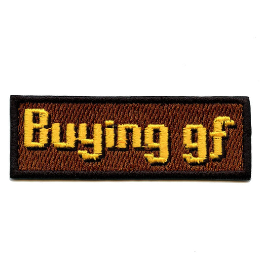 Buying GF Meme Embroidered Iron On Patch
