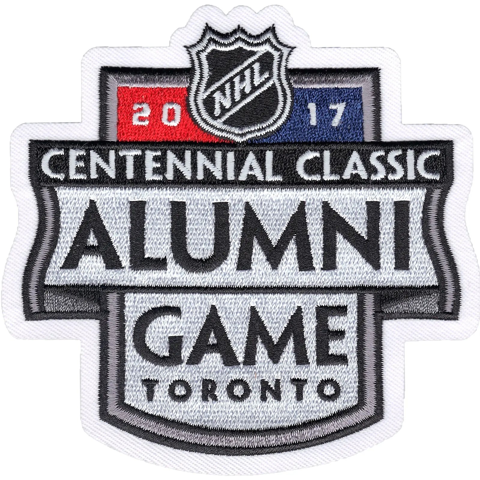 2017 NHL Centennial Classic Alumni Jersey Patch Toronto Maple Leafs vs Detroit Red Wings