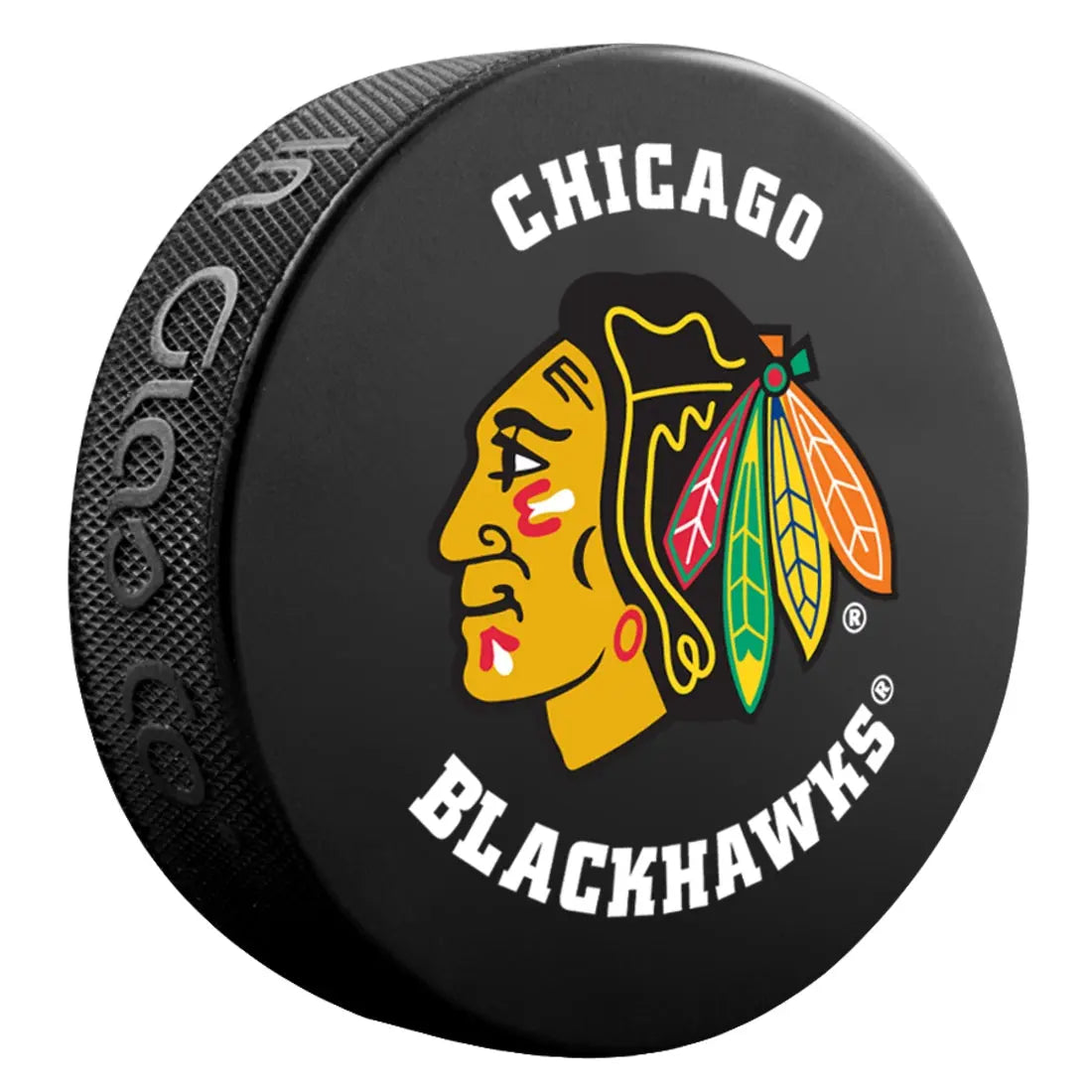 Chicago Blackhawks Basic Collectors NHL Hockey Game Puck
