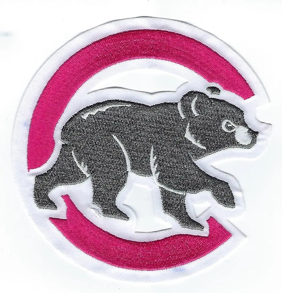 Chicago Cubs Mothers Day Pink Sleeve Jersey Patch