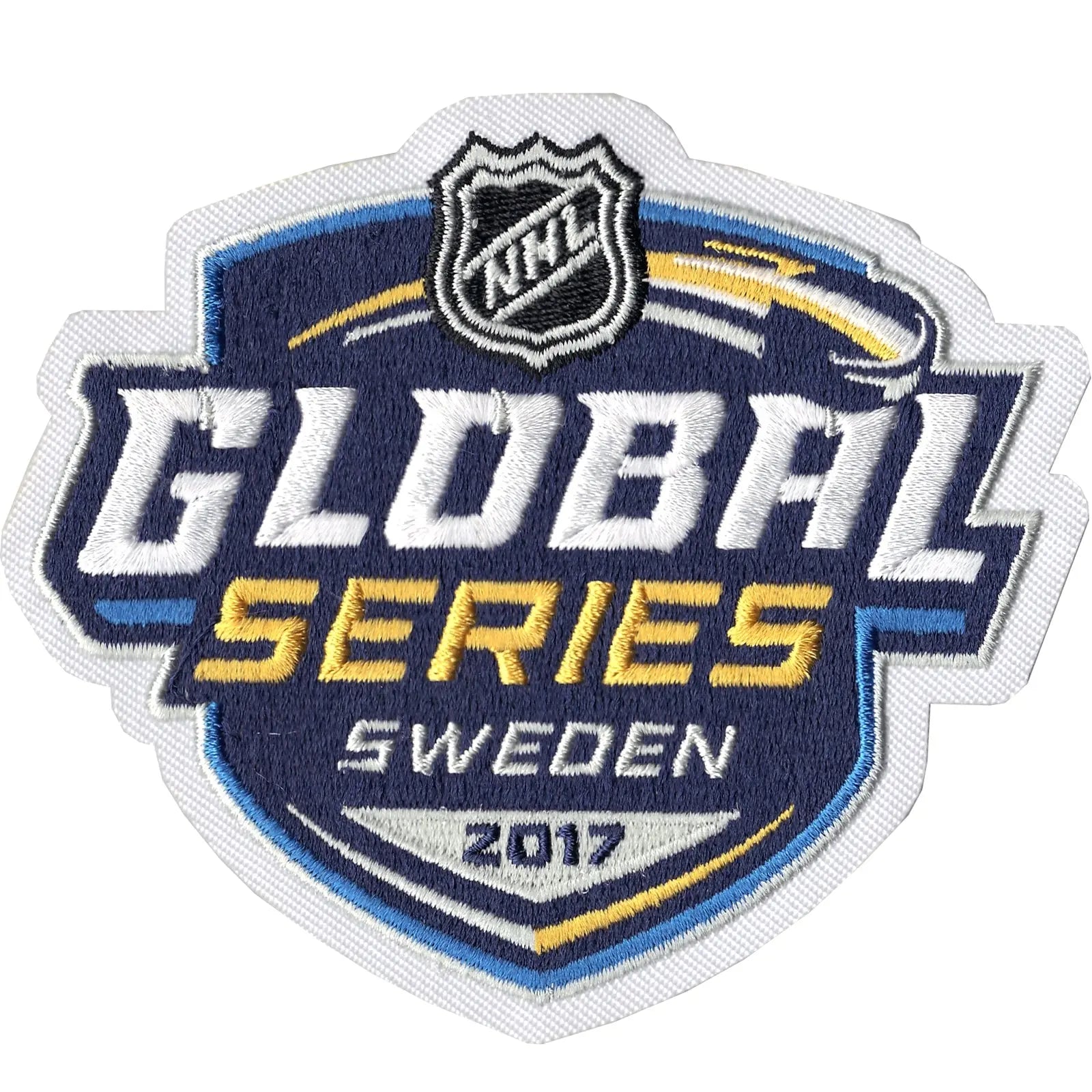 2017 NHL Global Series Jersey Patch Ottawa Senators Colorado Avalanche (Sweden)