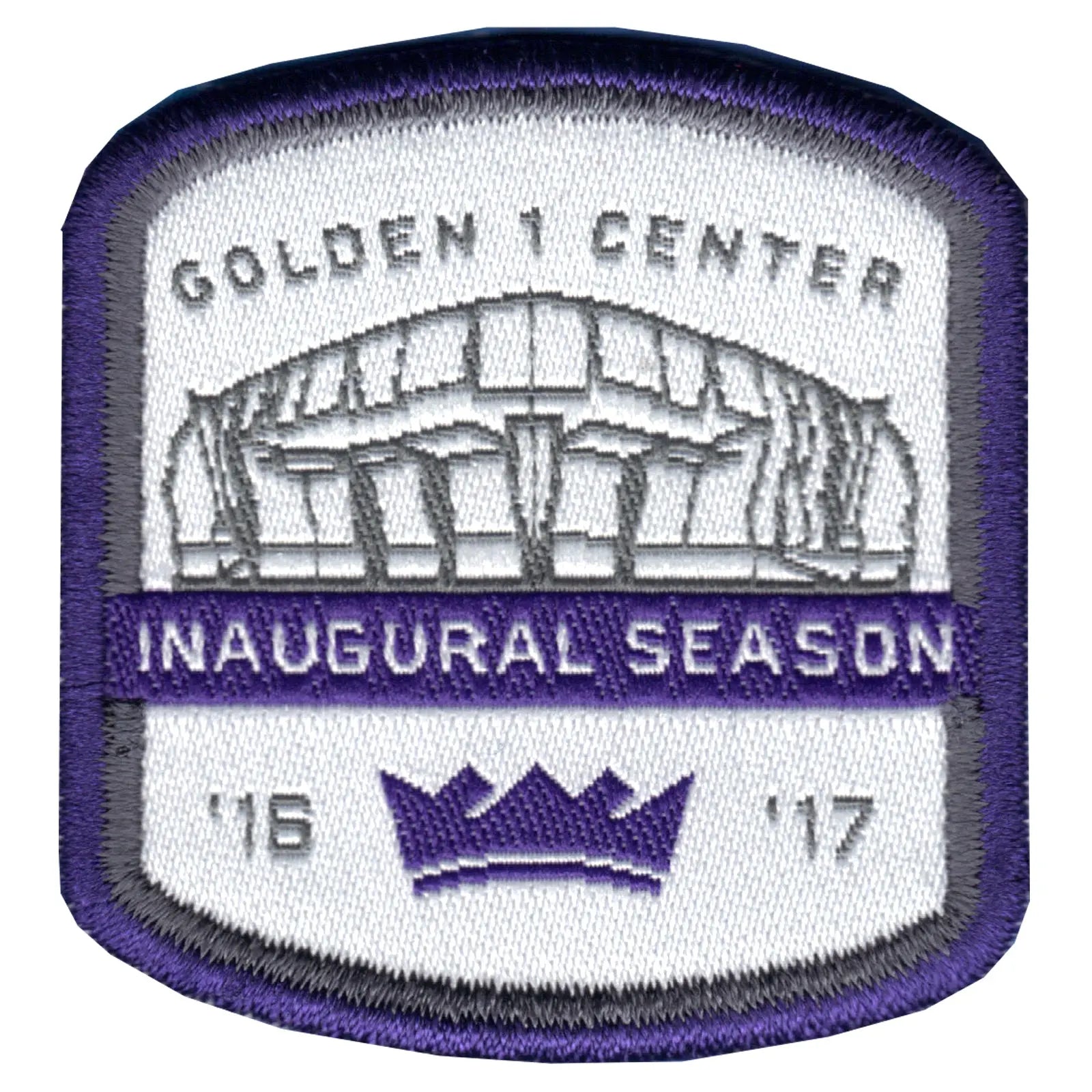 2016 Official Sacramento Kings Inaugural Season At Golden 1 Center Jersey Patch