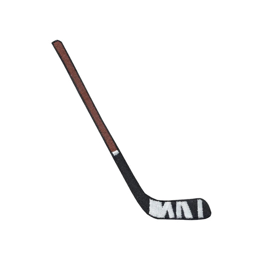 Hockey Stick Embroidered Iron On Patch