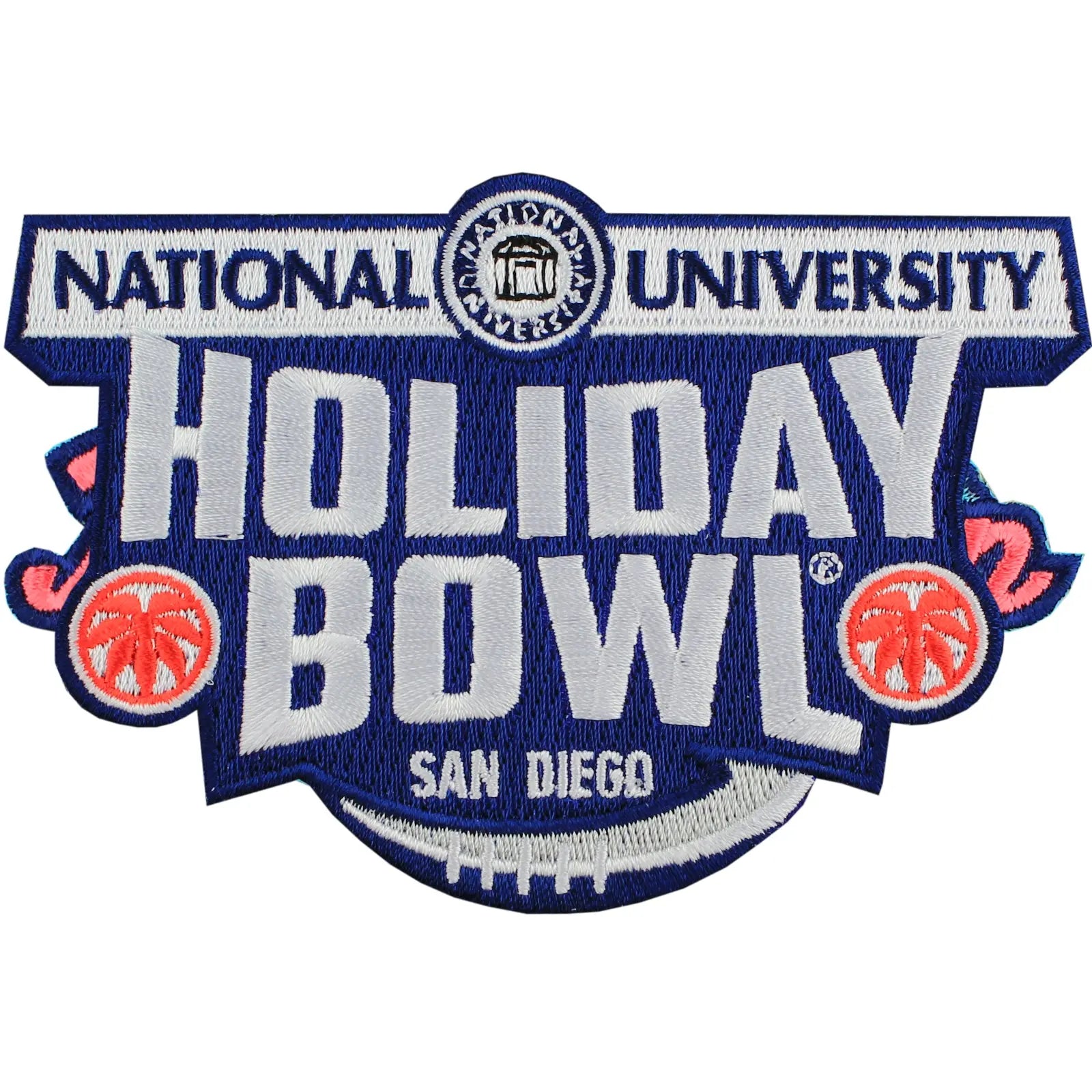 National University Holiday Bowl Jersey Patch Nebraska vs. USC (2014)
