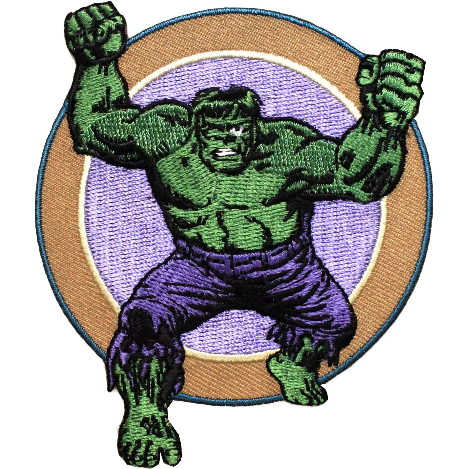 The Avengers The Incredible Hulk Smashing Retro Iron on Patch (Alternative)