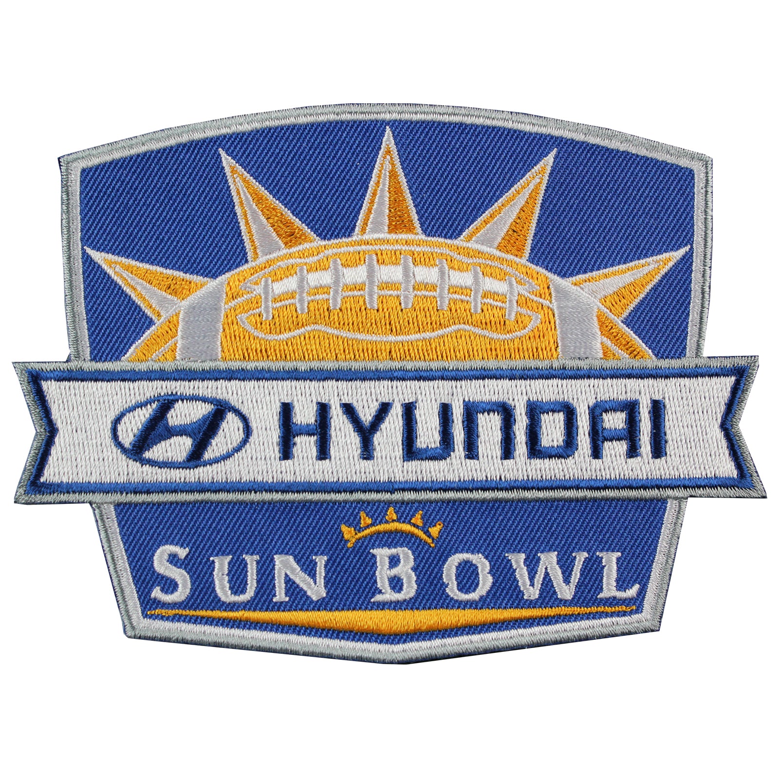 Hyundai Sun Bowl Game Jersey Patch UNC Vs Stanford 2016